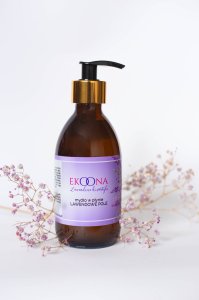 EKO ONA Mydło w płynie do mycia rąk i ciała . Lawendowe Pole 250 ml